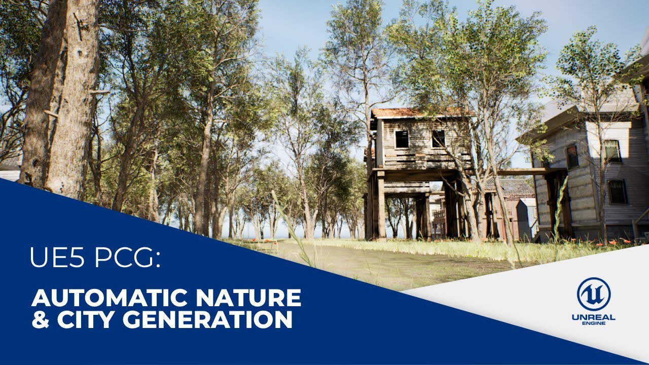 Master UE5 PCG: Procedural Vegetation & City Generation Tutorial (Beginner Friendly)