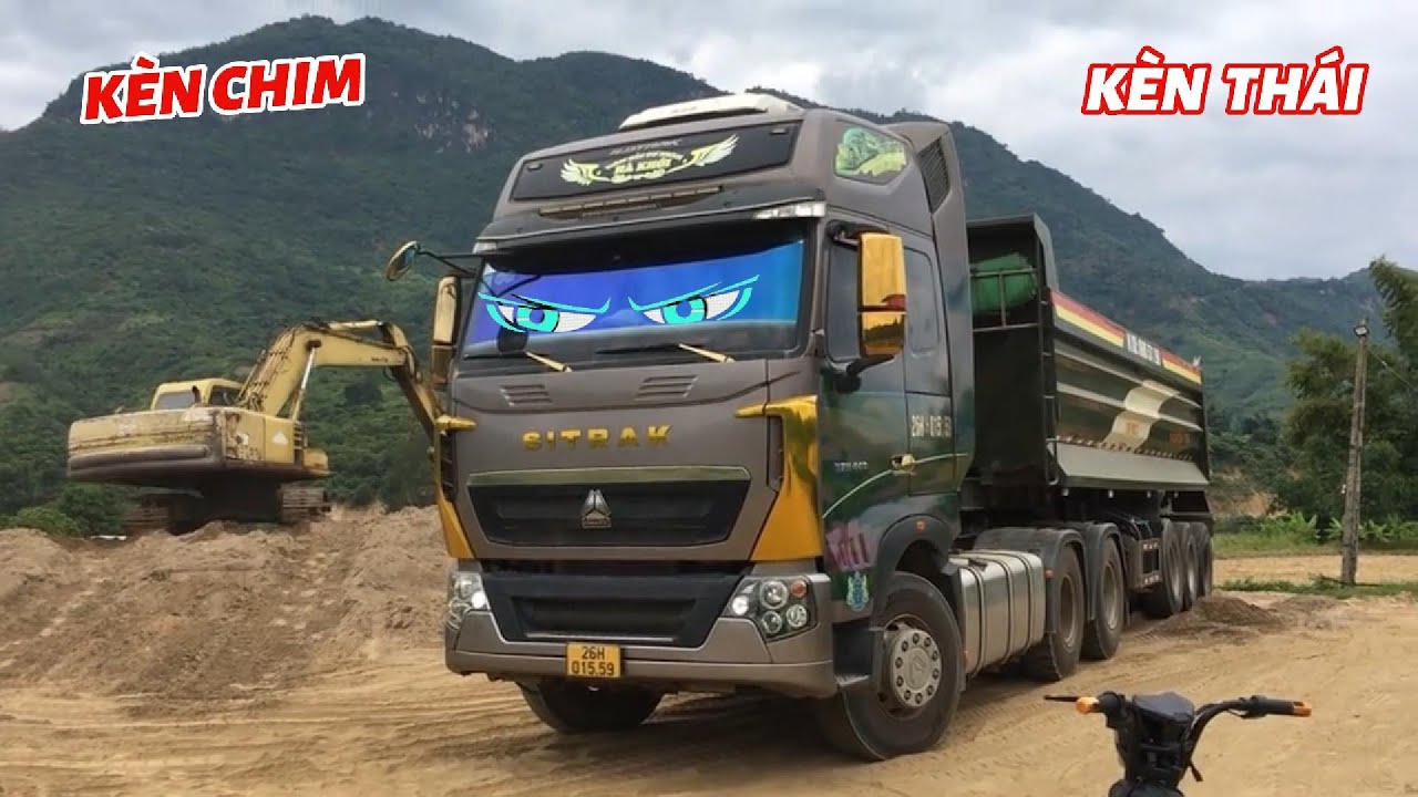 Kèn Thái Kèn Chim Tạch Tè, Tổng Hợp Xe Tải Bóp Kèn Hay Nhất