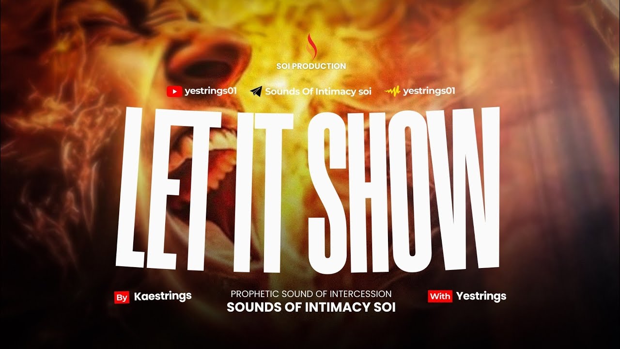 LET IT SHOW BY KAESTRINGS | SOAKING WORSHIP & PRAYER SOUND WITH DRUM | YESTRINGS