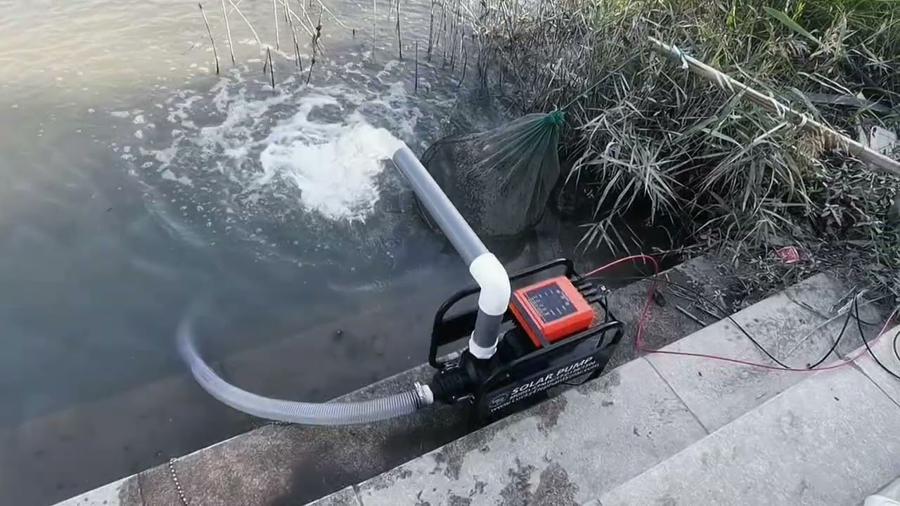 Power your irrigation with FREE energy. ⚡️🌿Solar surface pump. Reliable. Efficient. Ready to work. 