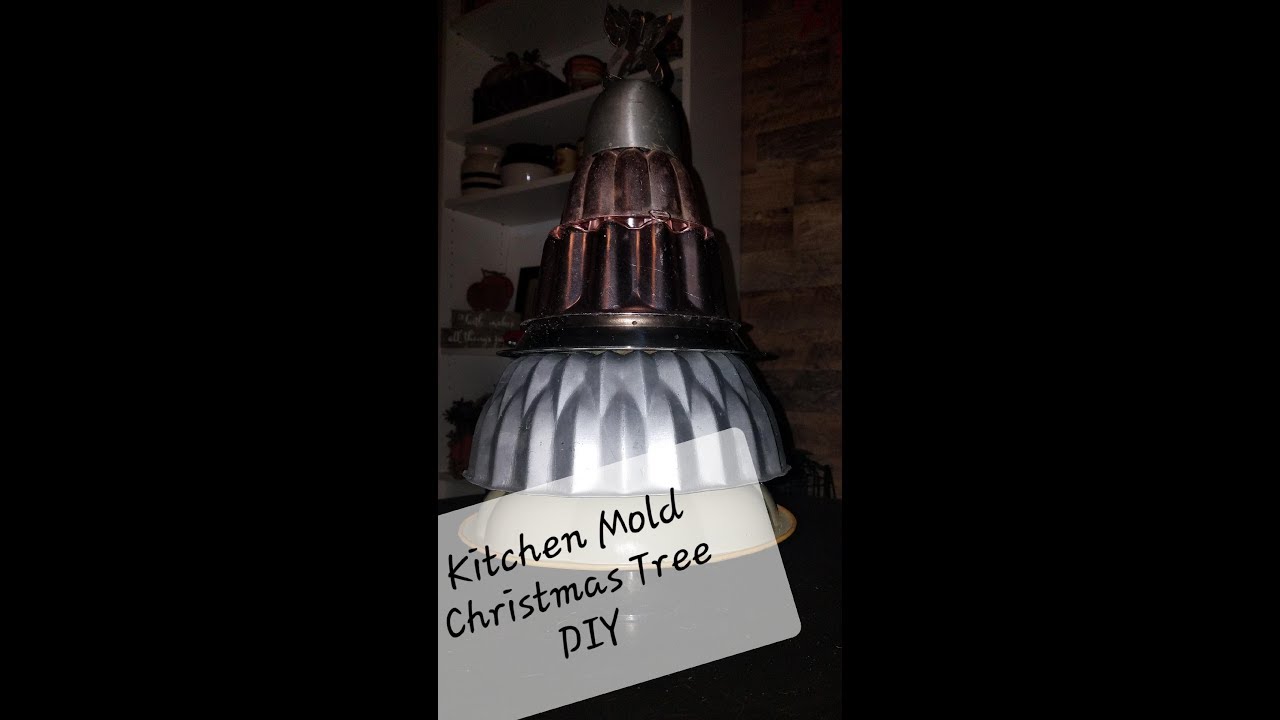 Christmas Tree DIY - kitchen molds/pans/forms