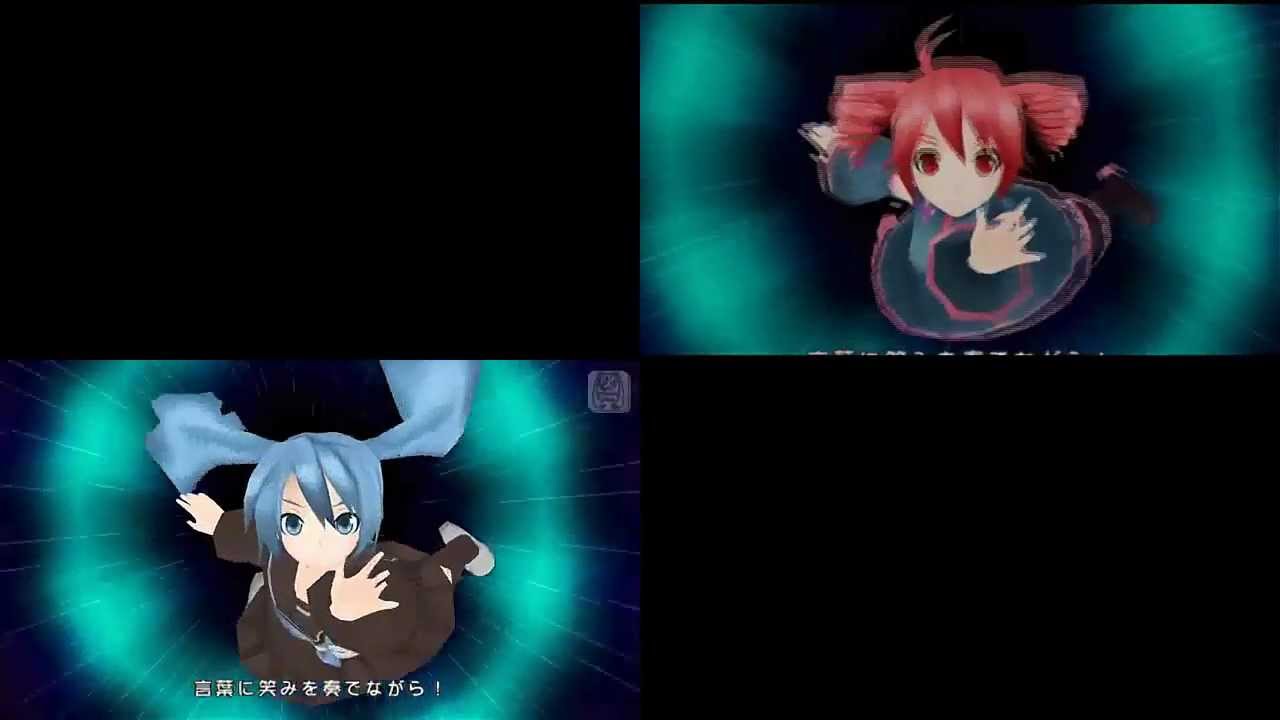 Hatsune Miku and Kasane Teto - Project Diva 
