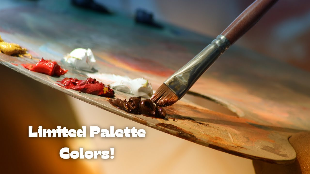 Art 🎨 Dive into Abstraction: Create a Stunning Minimalist Landscape with Limited Palette Colors!