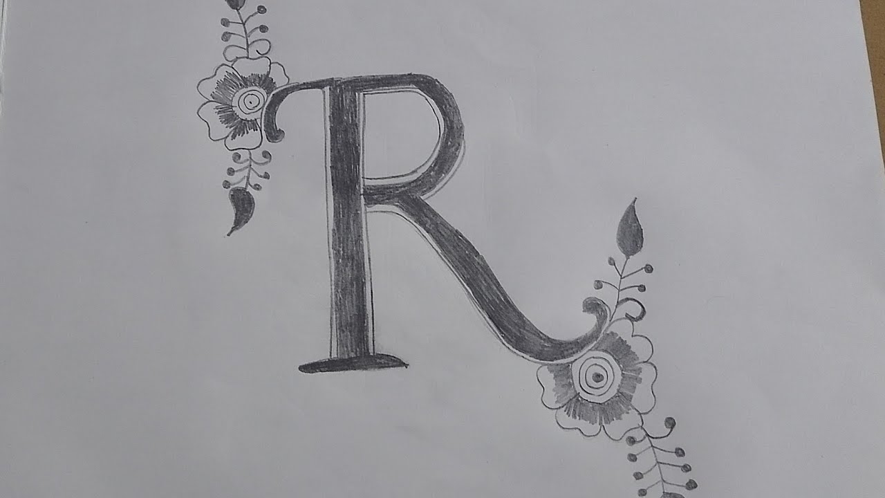 Everyone Is Loving this R Mehndi design 🥰 #aesthetic #drawing 