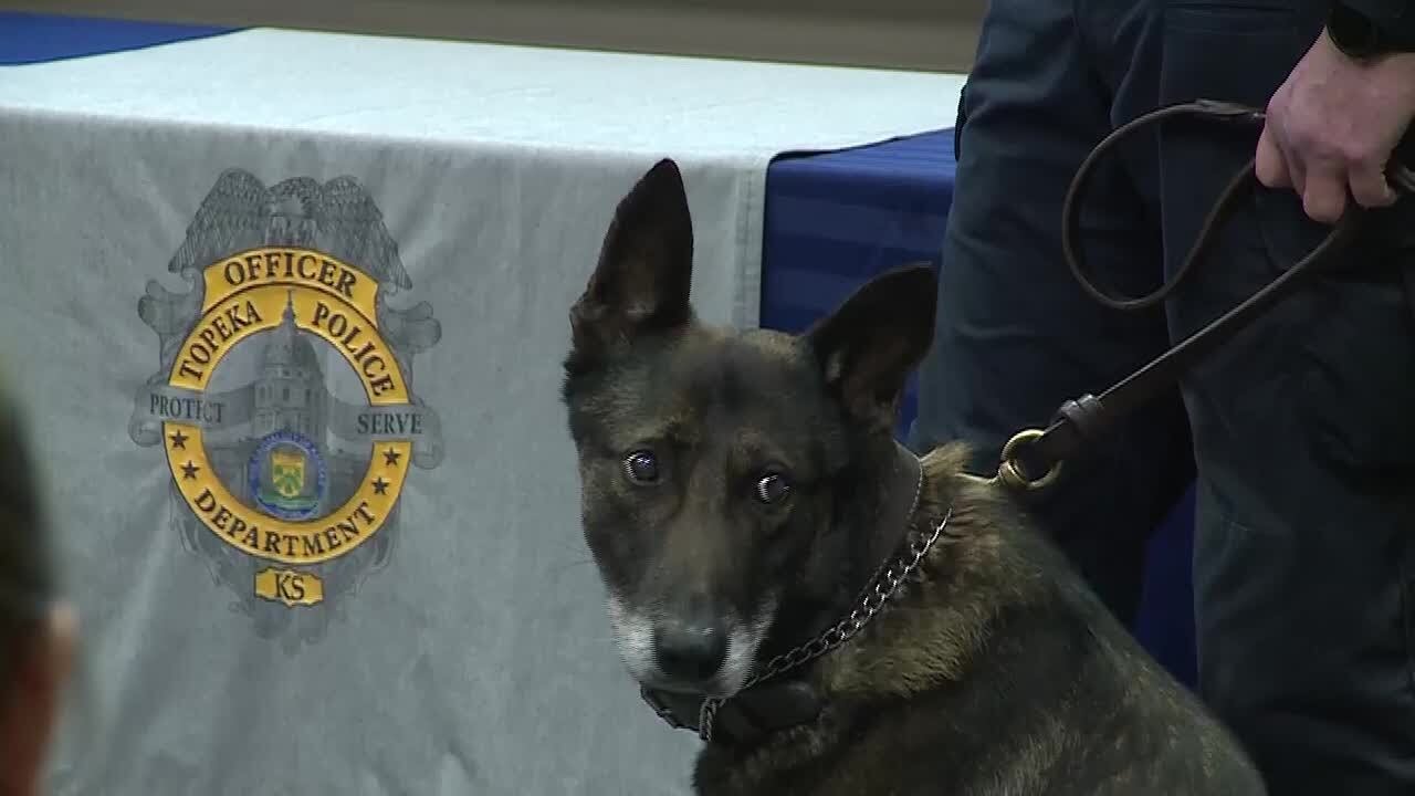 Two K-9 officers retire from TPD