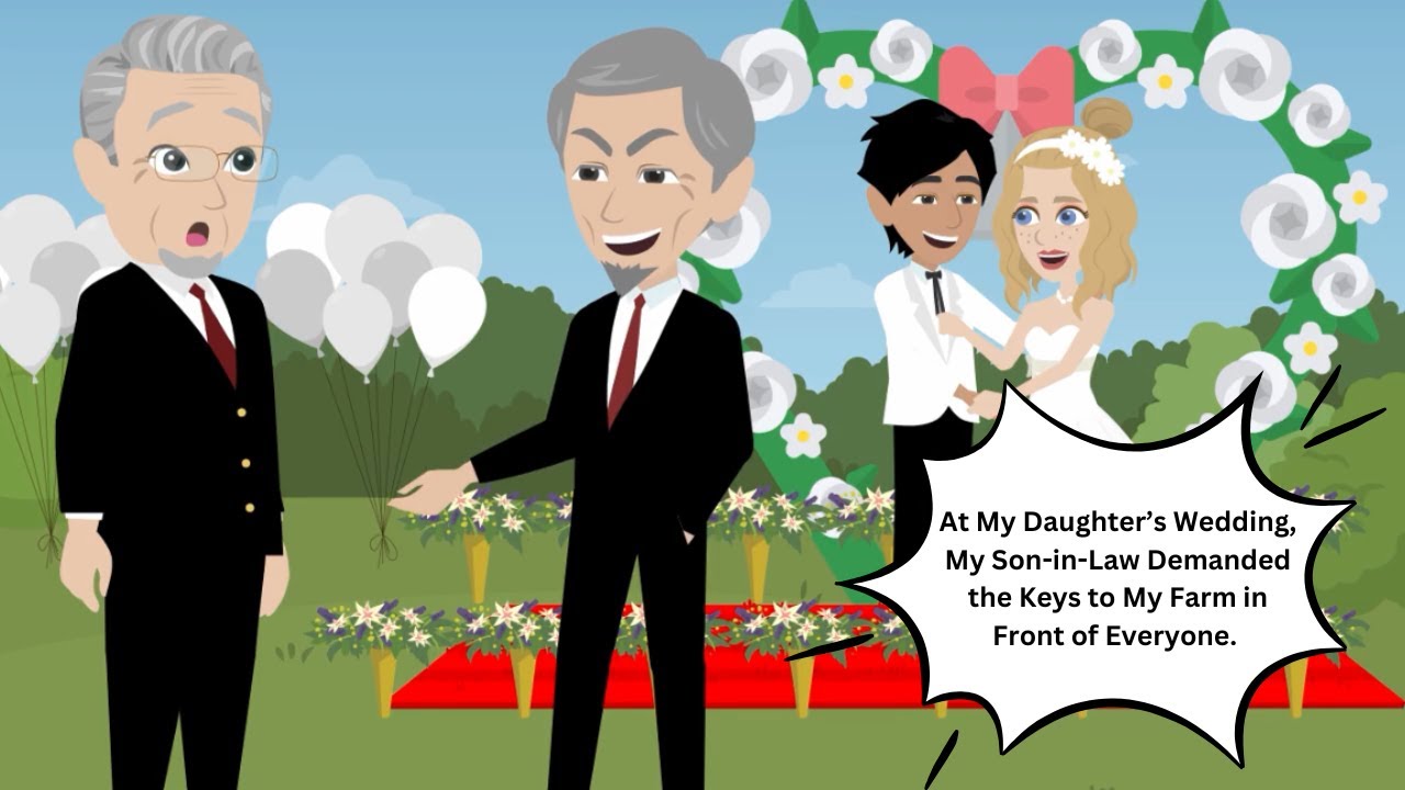 At My Daughter’s Wedding, My Son-in-Law Demanded the Keys to My Farm in Front of Everyone.