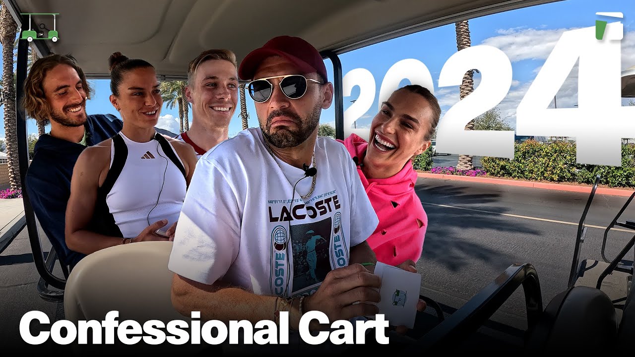 Sabalenka, Tsitsipas, Shelton, and More Spill Their Secrets | CONFESSIONAL CART 2024