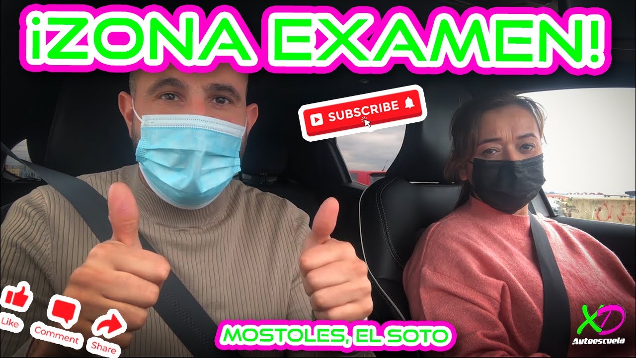 ¡ZONA REAL DE EXÁMEN! Móstoles El Soto