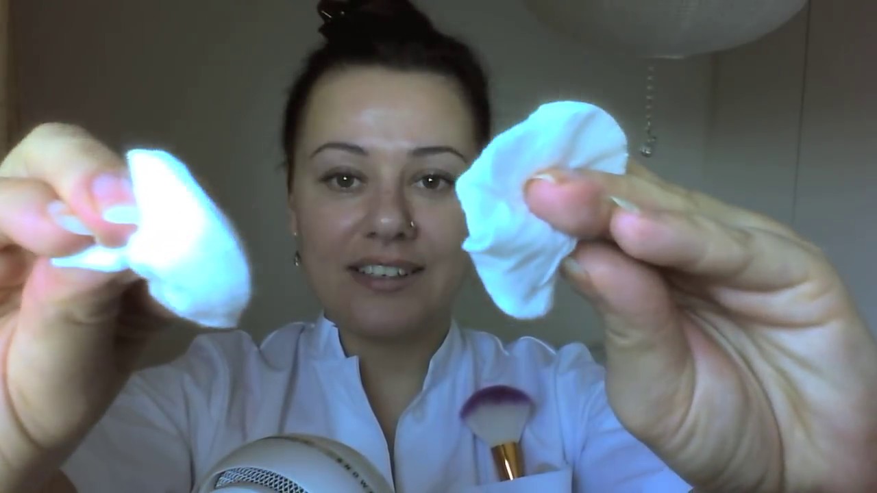ASMR Suomi. Salonki Ramone Kasvohoito ( ROLEPLAY)