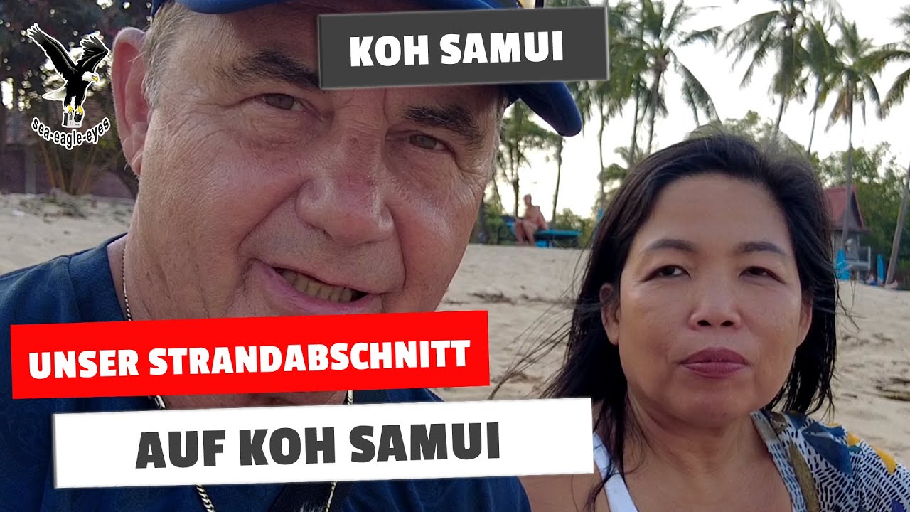 Was ist am Strand von Maenam auf Koh Samui los?
