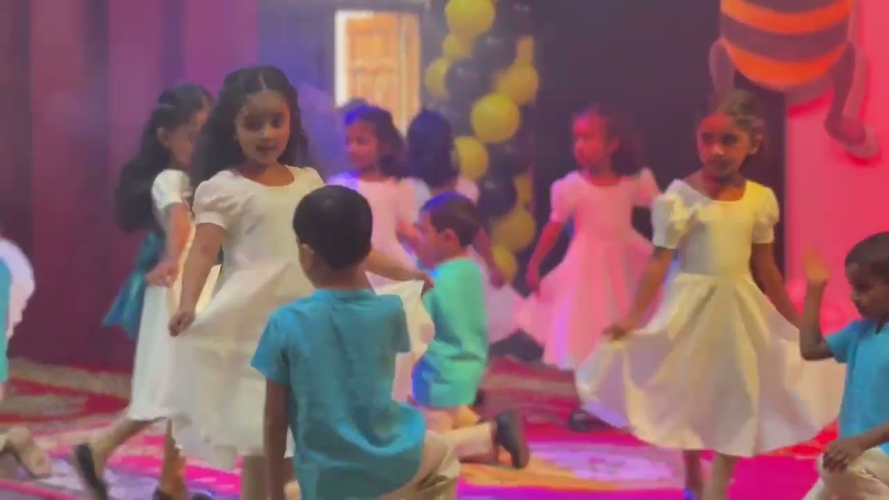 Kandy. Busy bees preschool . Medawala. Hindi song