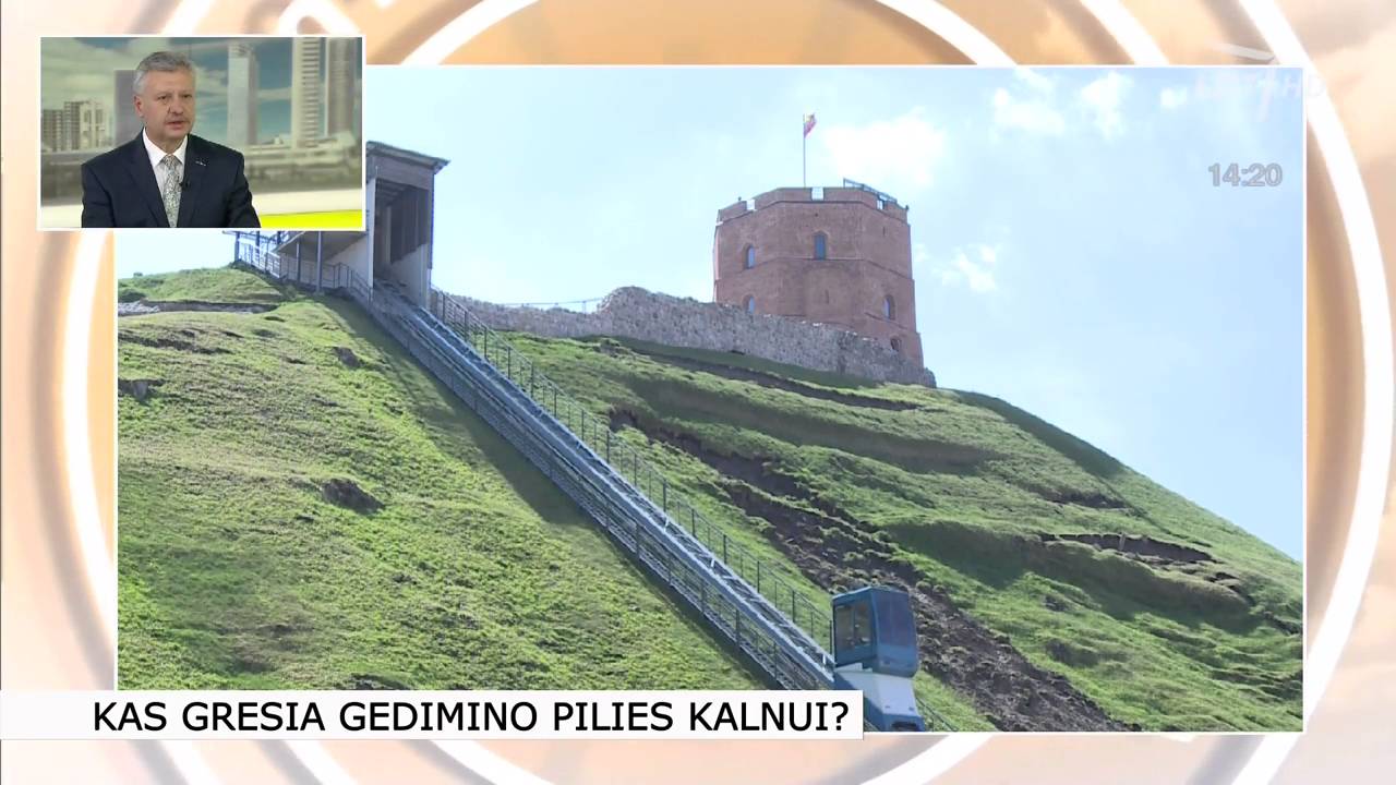 Laba diena, Lietuva | Specialistai sunerimę: slenka Gedimino pilies kalnas
