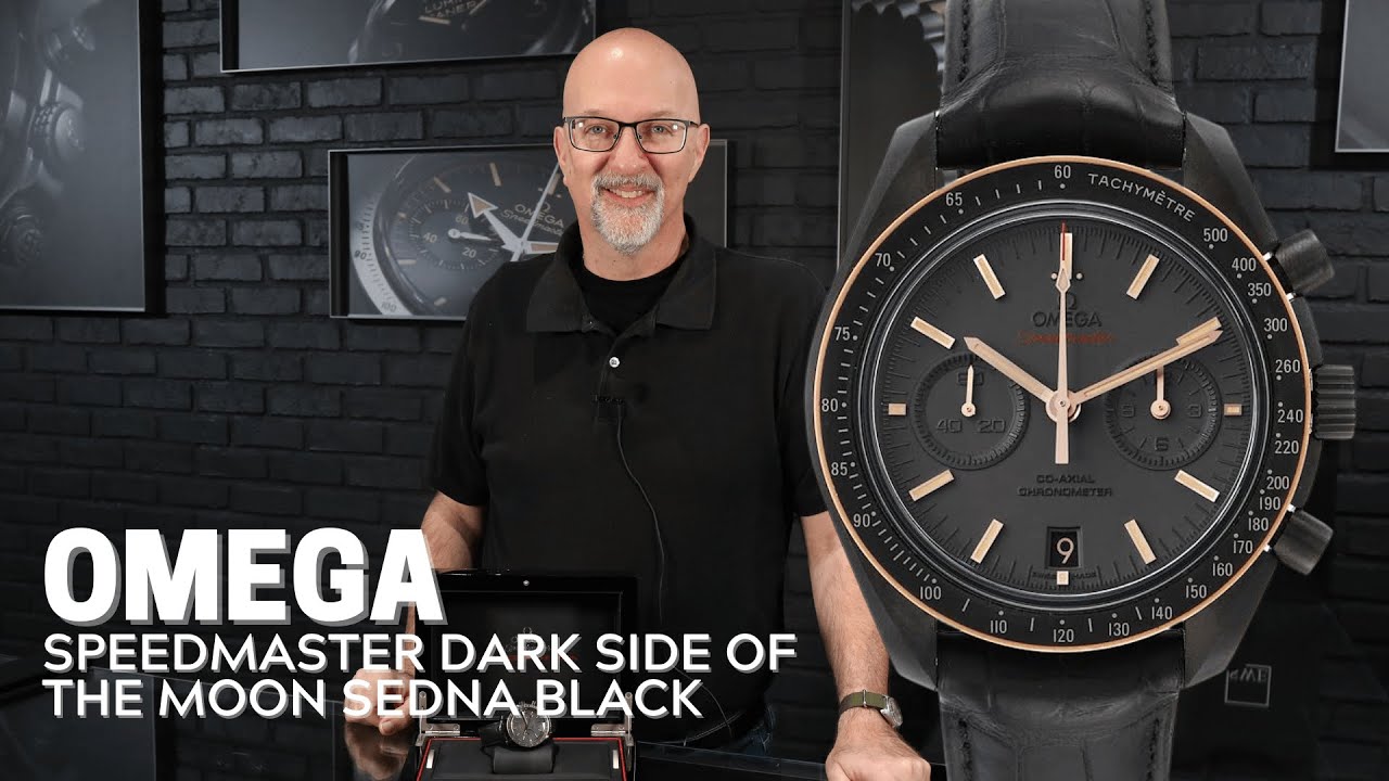 Omega Speedmaster Dark Side of the Moon Sedna Black 311.63.44.51.06.001 Review | SwissWatchExpo