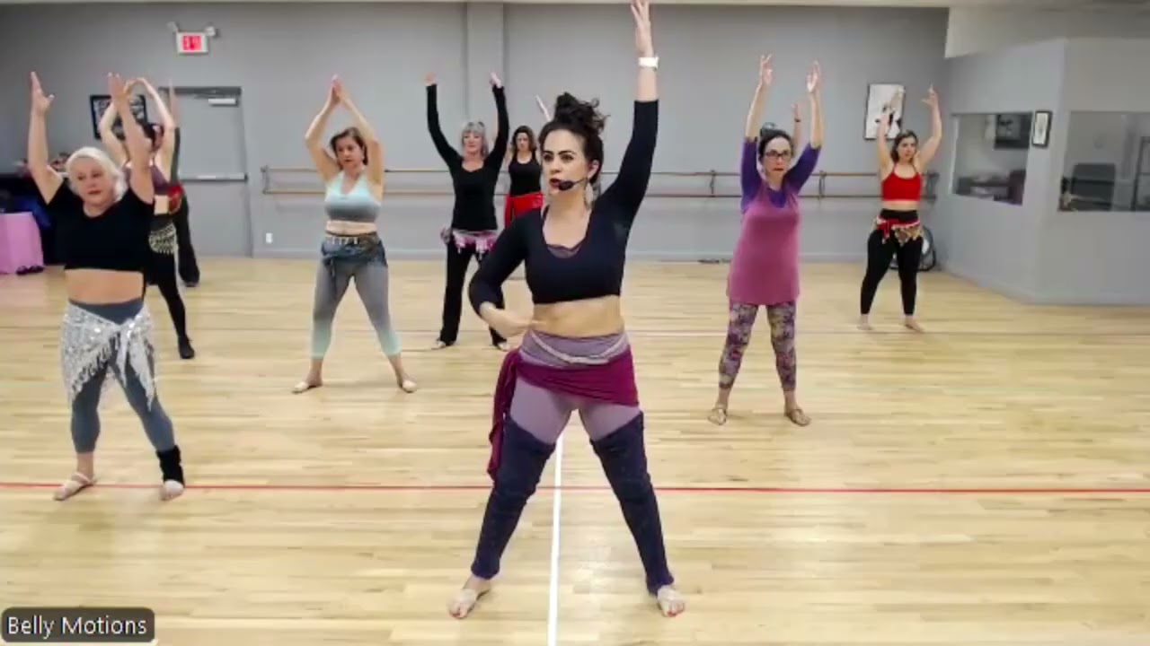 Undulations & Figure Eights | BELLY DANCE WORKOUT 💃 #bellydance #dance #workout