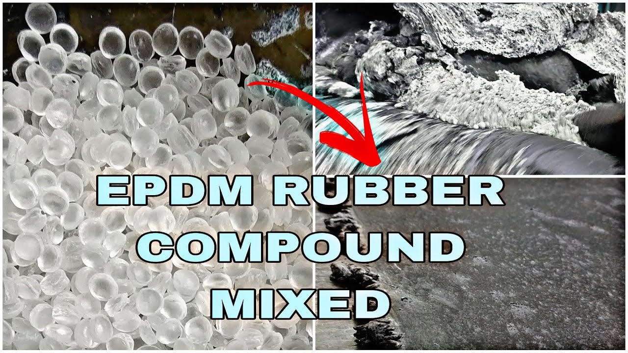 EPDM RUBBER COMPOUND MIXING FULL MIXING PROCESS
