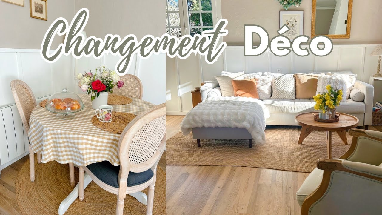 Petits Changements Déco dans le Salon