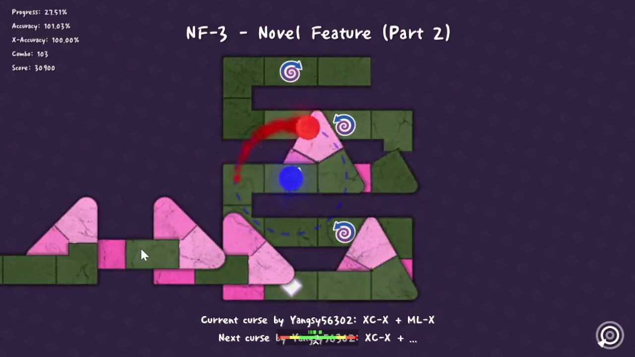 ADOFAI April Fools Cursed Level Clear: Novel Feature (Cursed by Yangsy)