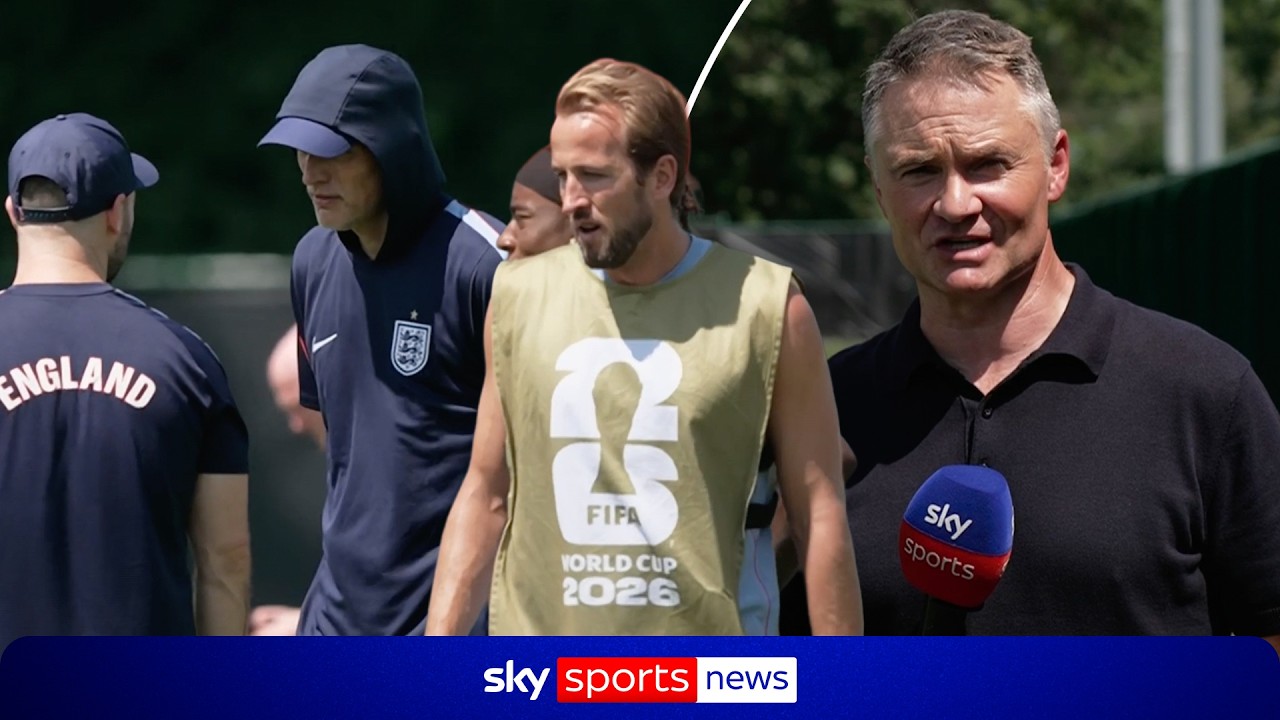 England's FINAL training session ahead of crunch Argentina World Cup clash