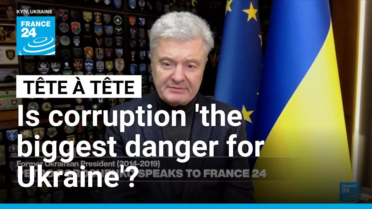 Ukraine’s ex-president Poroshenko: ‘Corruption scandal is the biggest danger for Ukraine'