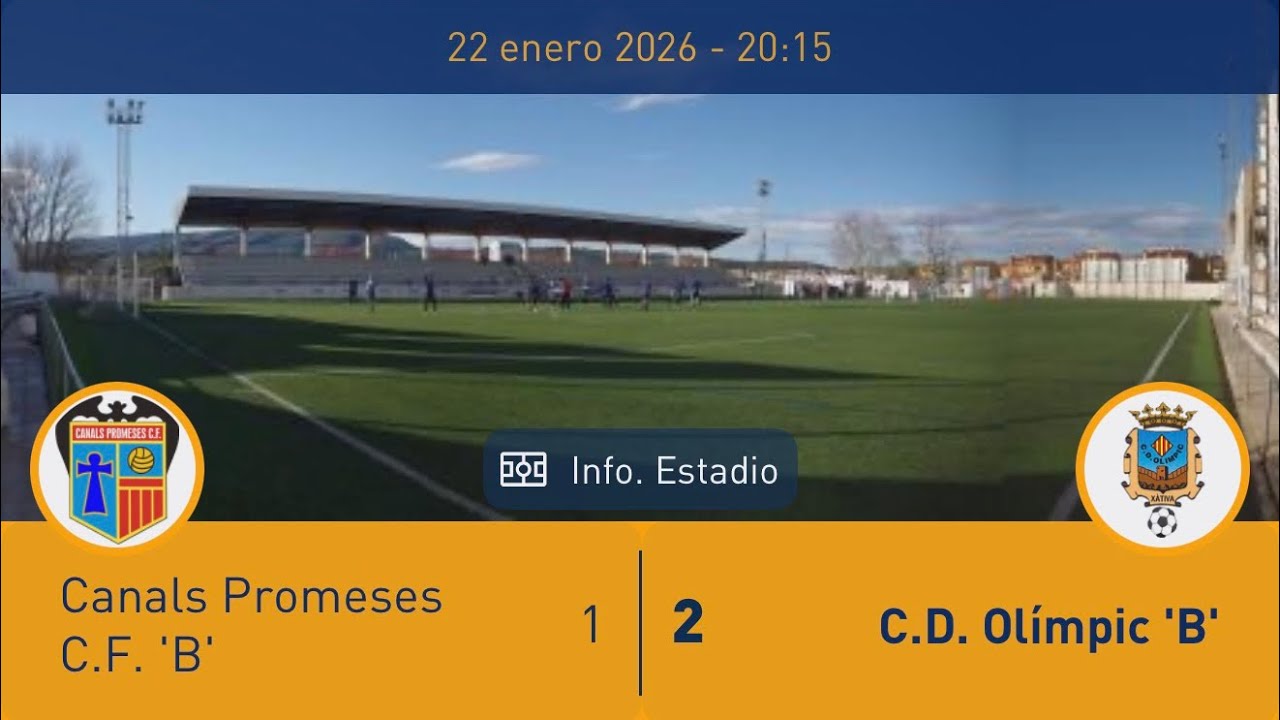 CANALS PROMESES- C.D OLIMPIC...JUVENIL B