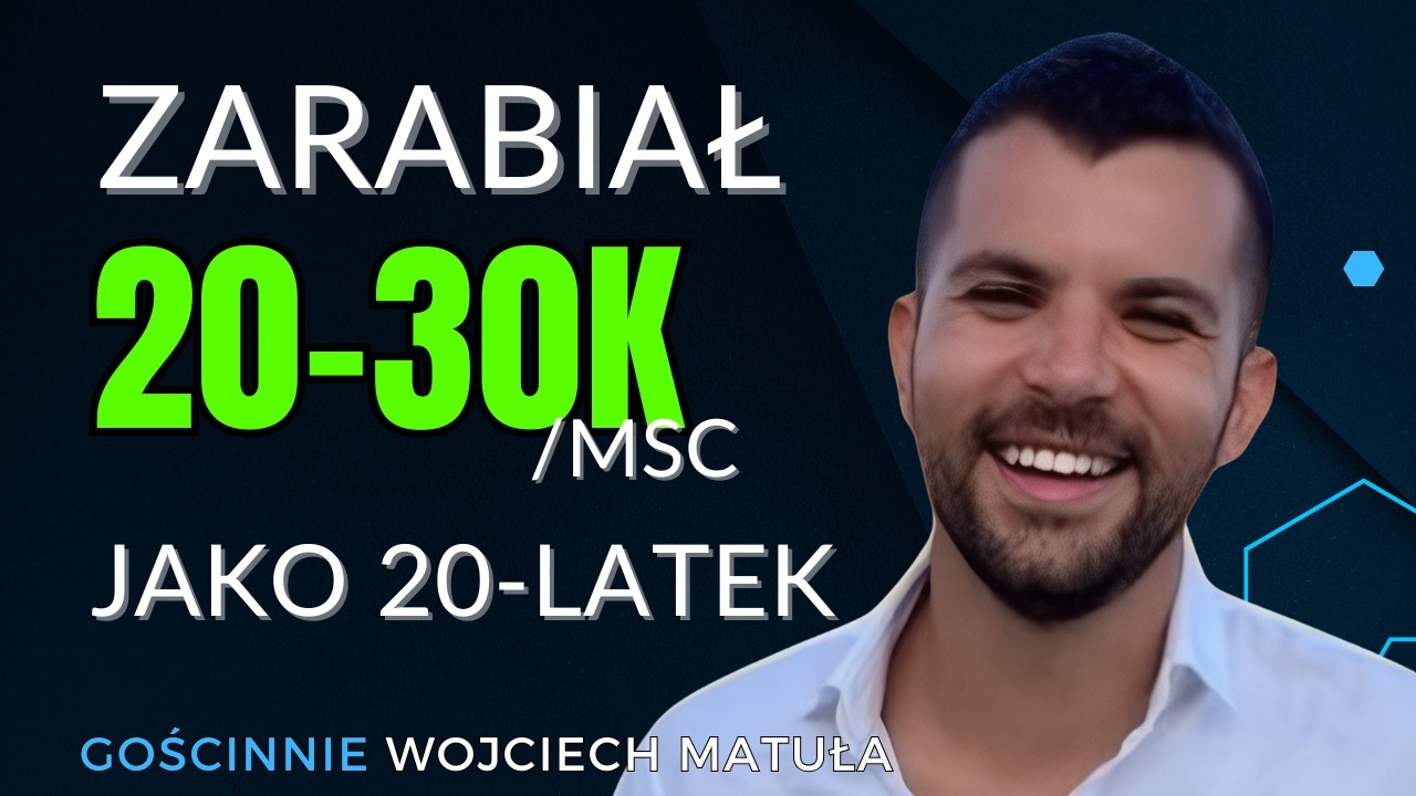 Jak zarabiać na stronie internetowej? Afiliacja i nie tylko. Gośc. Wojciech Matuła