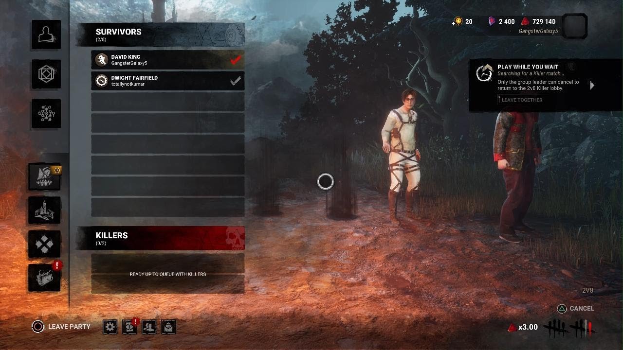 Dead by Daylight with my buddy