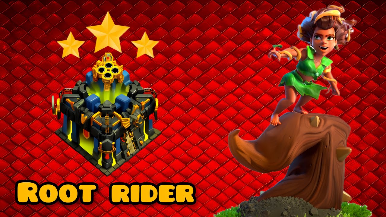 🔥 New TH17 Attack Strategy 2025 | RC Charge + Root Rider With 7x Invisibility Spell – Clash of Clans