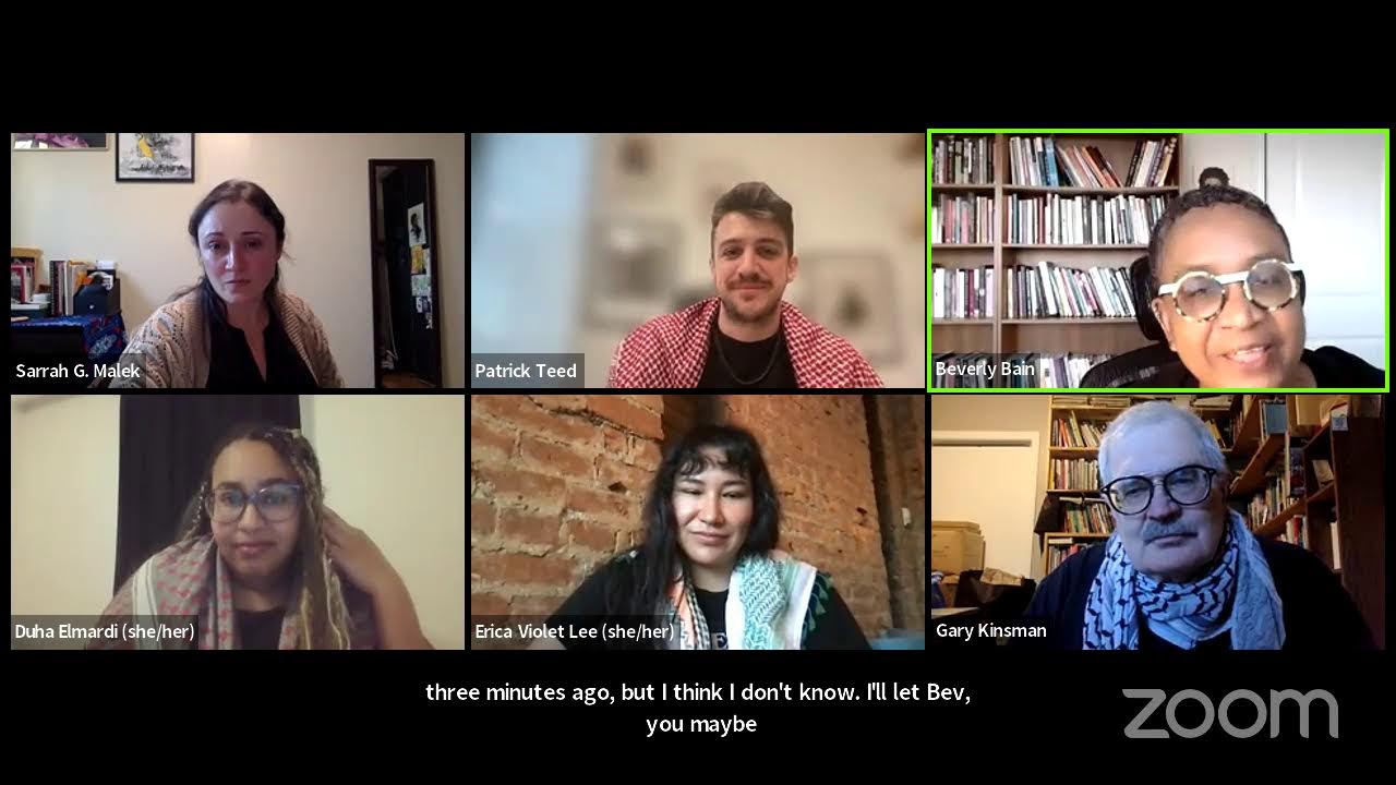 Building Global Solidarity:Connecting struggles -genocide, settler-colonialism, racism & imperialism