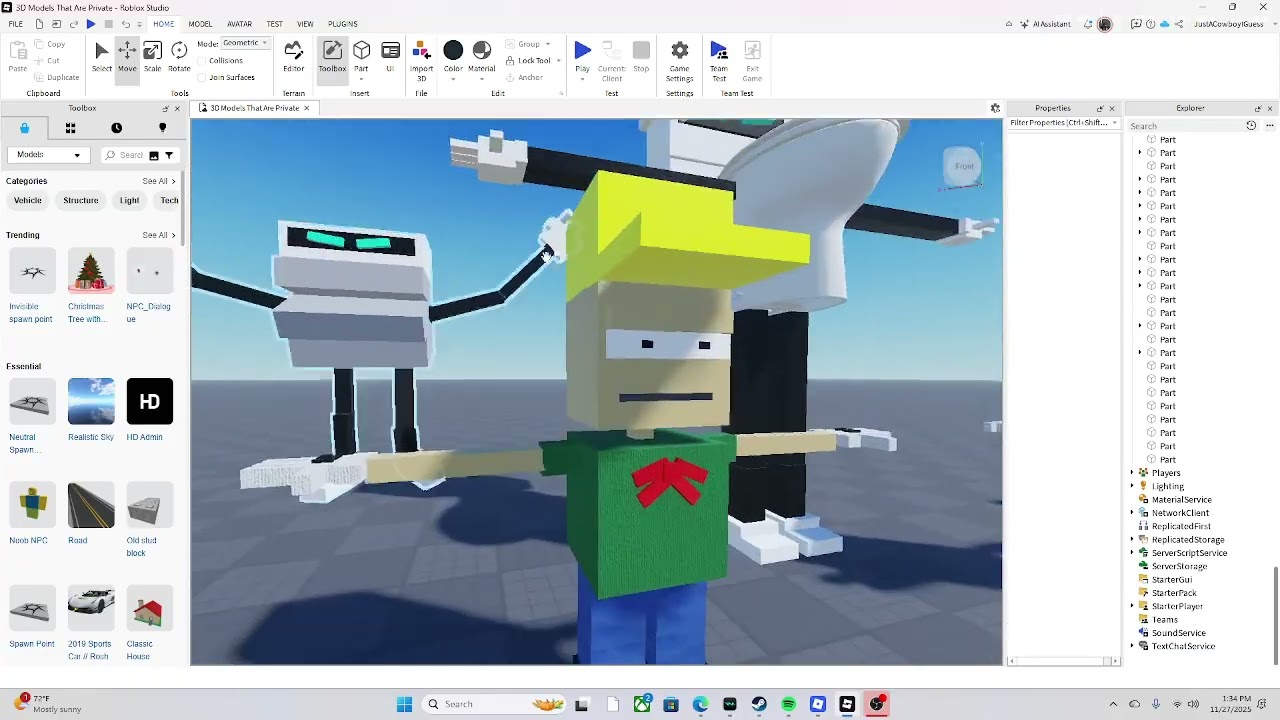 How I 3d Model! (and sometimes on blender)