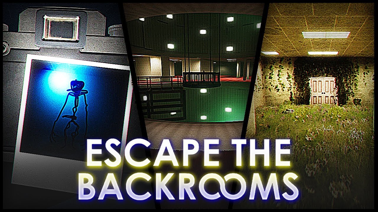 FULL walkthrough - NEW Level 55.1 + ending [] ESCAPE THE BACKROOMS [] NO commentary