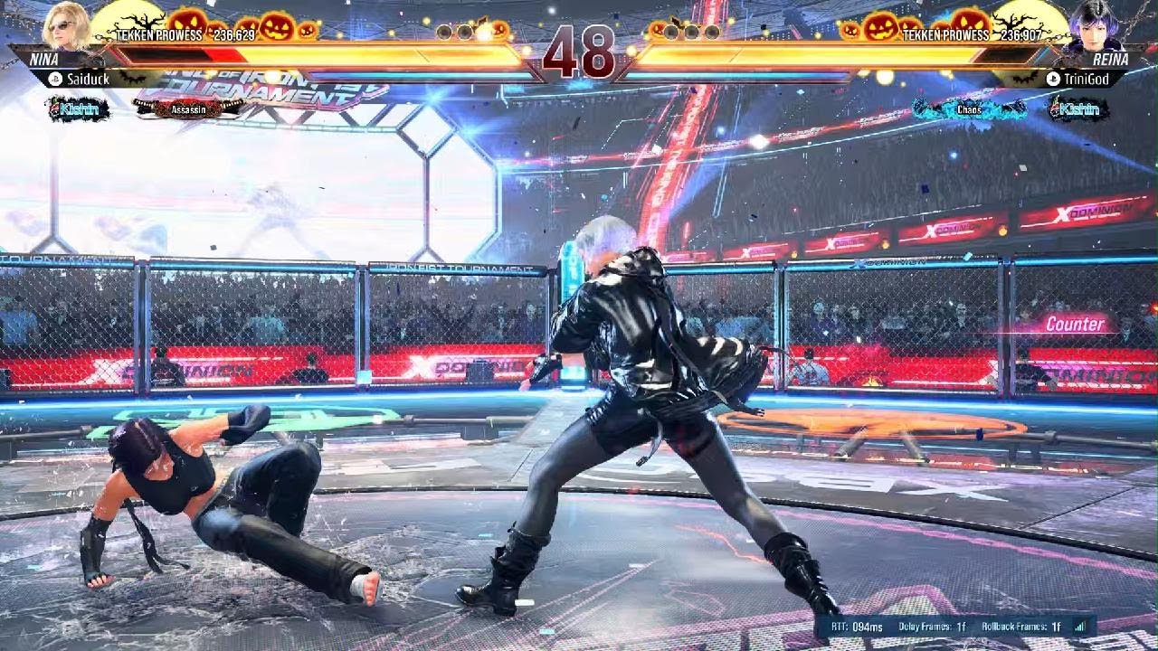 TEKKEN8 Nina Training