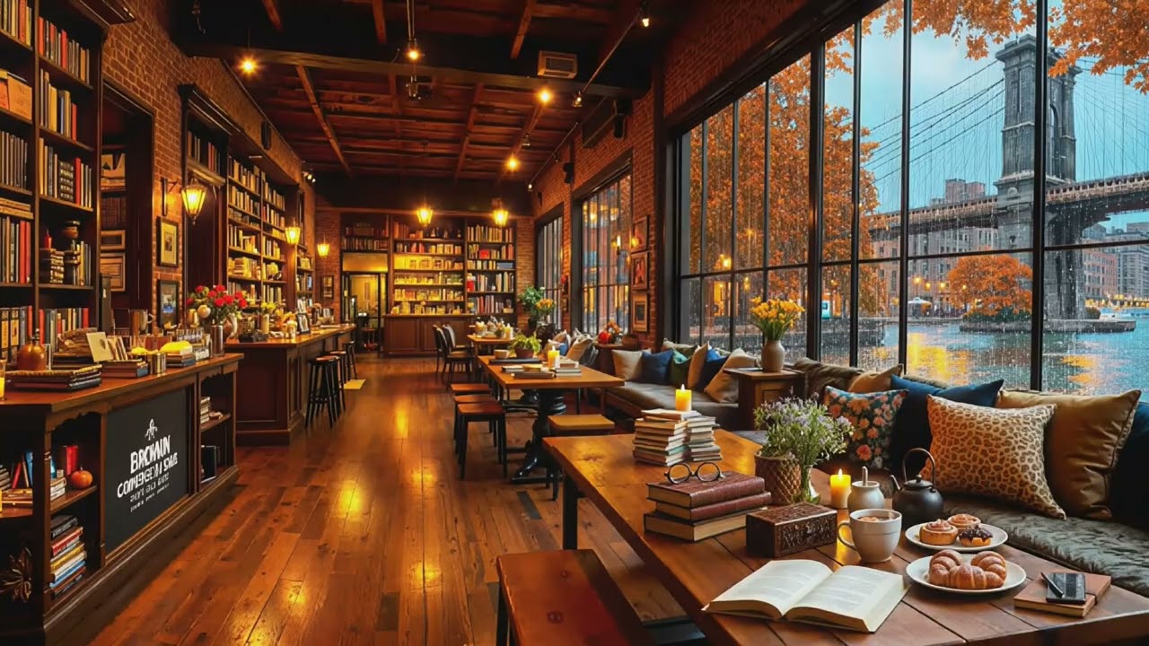 Relaxing Coffee Shop Ambience Jazz Music to Reduce Stress #relaxing #relax #ambient #ambientmusic