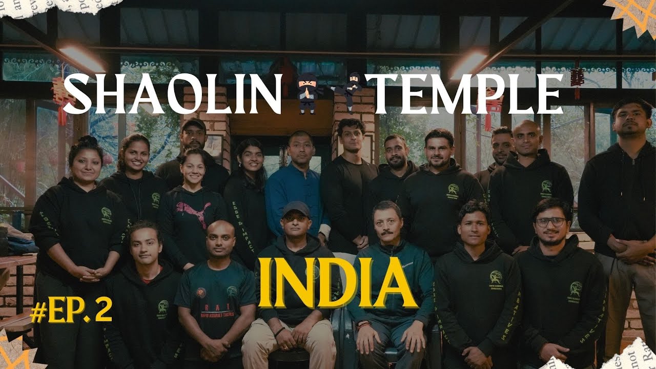 Shaolin monk training in india  #2  @schoolofcombativearts2943 @SiddhantRaiSikand@shihengyi-in