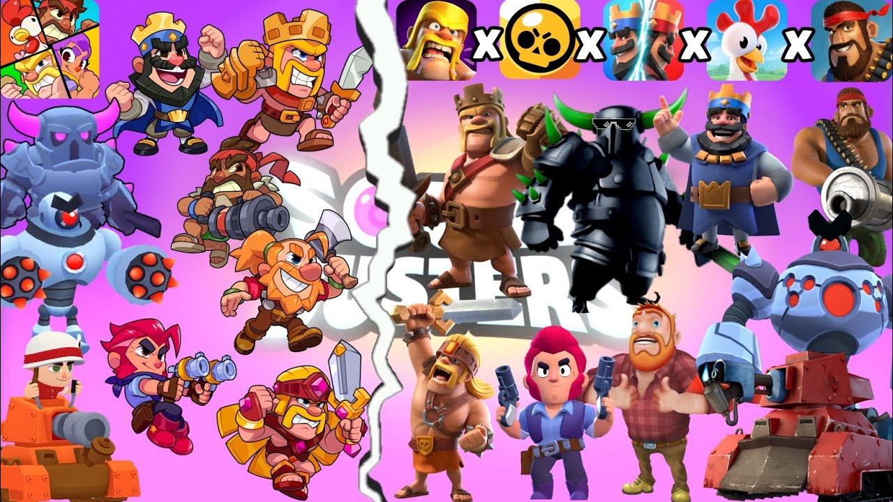 From Where All The Characters in Squad Busters