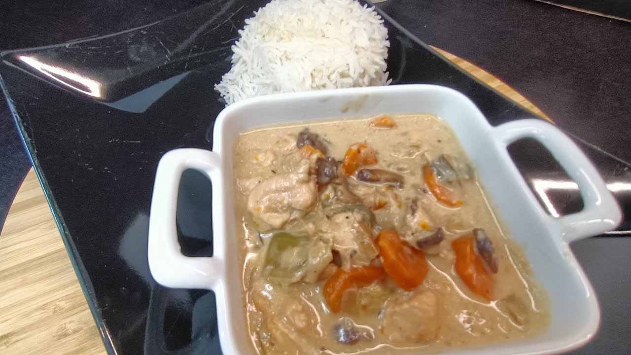 Blanquette de poulet au #cookeo #food #cooking #youtube #youtubevideo