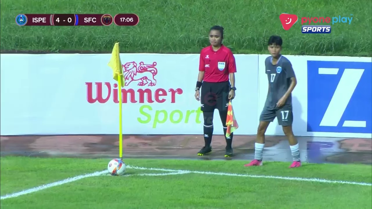 ငါးဂိုးမြောက်သွင်းယူလိုက်တဲ့ ISPE WFC (MYA) အသင်း