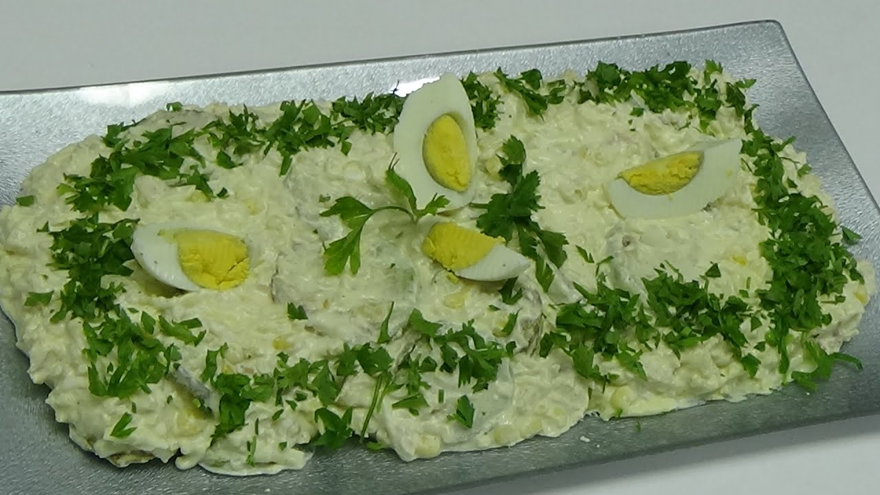 Najjednostavnija a najukusnija kremasta salata koju do sada niste probali!!Topi se u ustuma!!