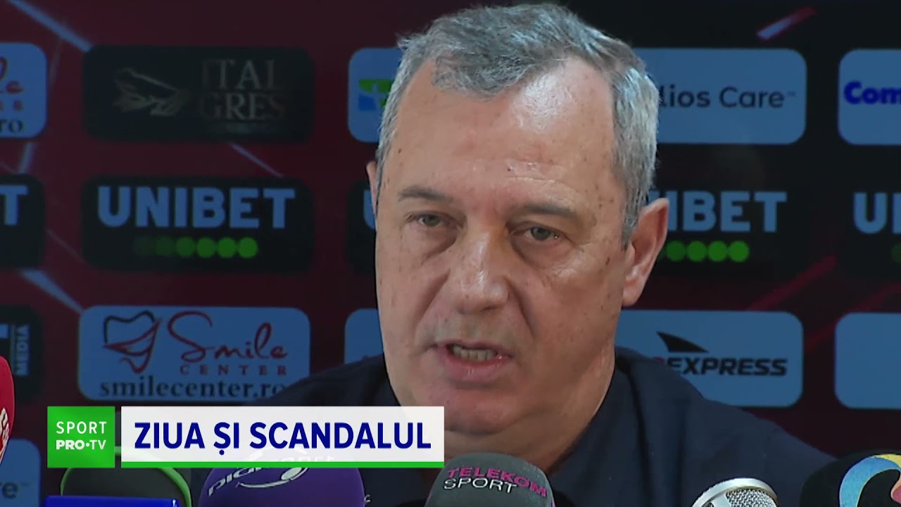 Rednic a dat milităria jos din pod la Dinamo! L-a dat afară de la echipa pe Steliano Filip!