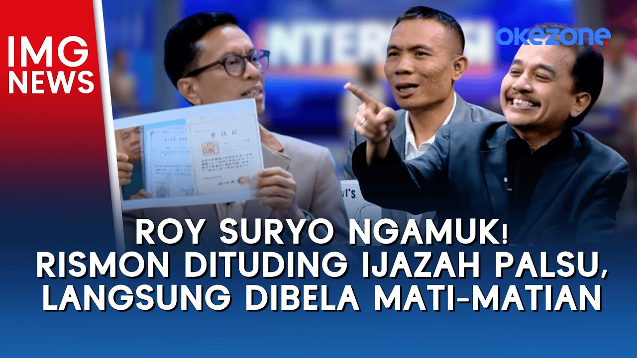 Roy Suryo Ngamuk! Rismon Dituding Ijazah Palsu, Langsung Dibela Mati-matian | Interupsi