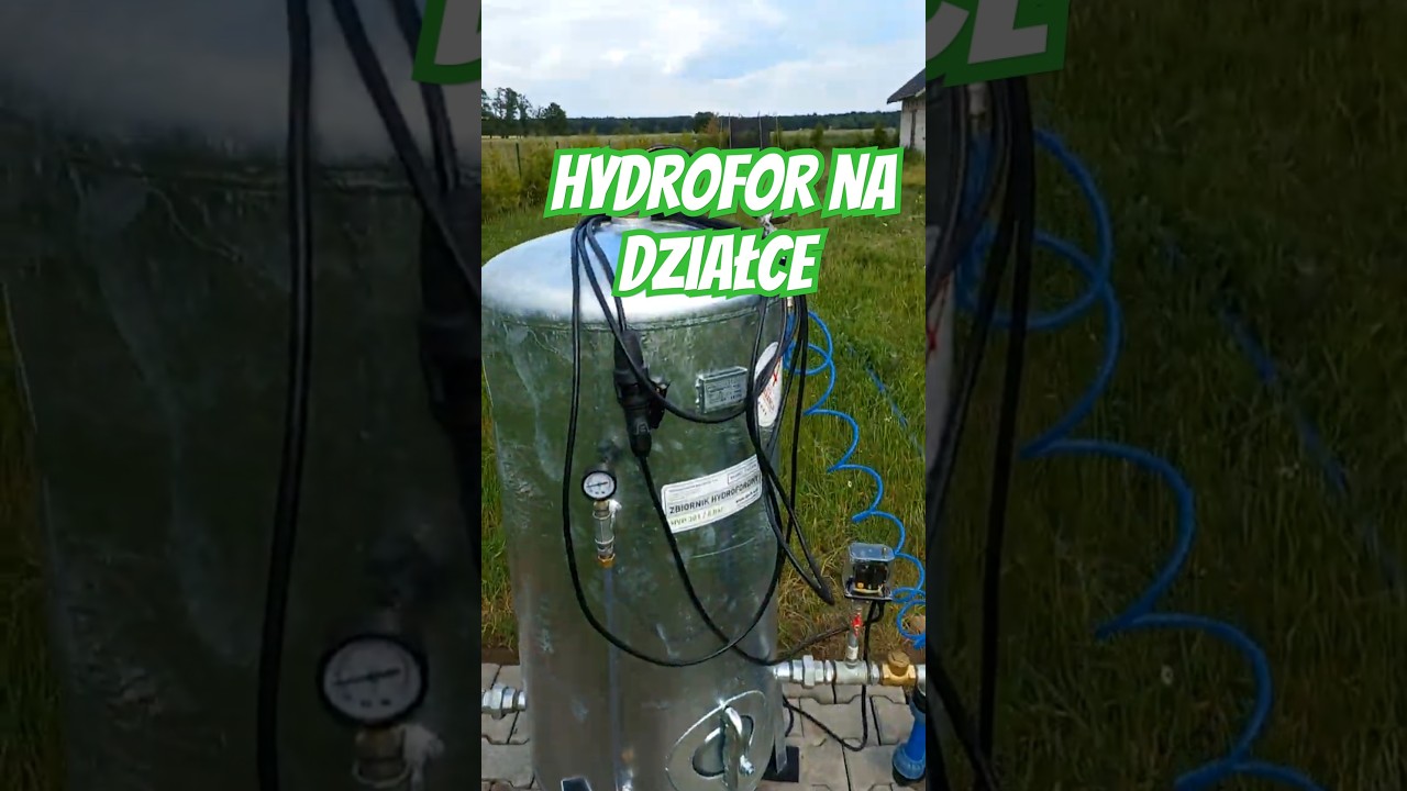 Własna woda - Stacja hydroforowa do studni