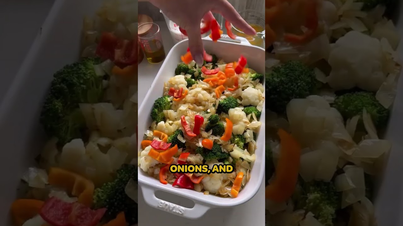 This vegetable casserole is vegan heaven.