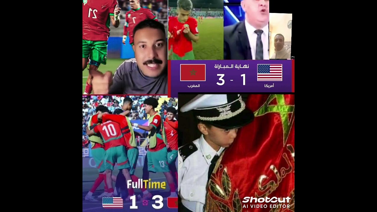 محللين جزائريين ومصريين هبلوا على المغاربه المغرب يفوز على امريكا1/3
