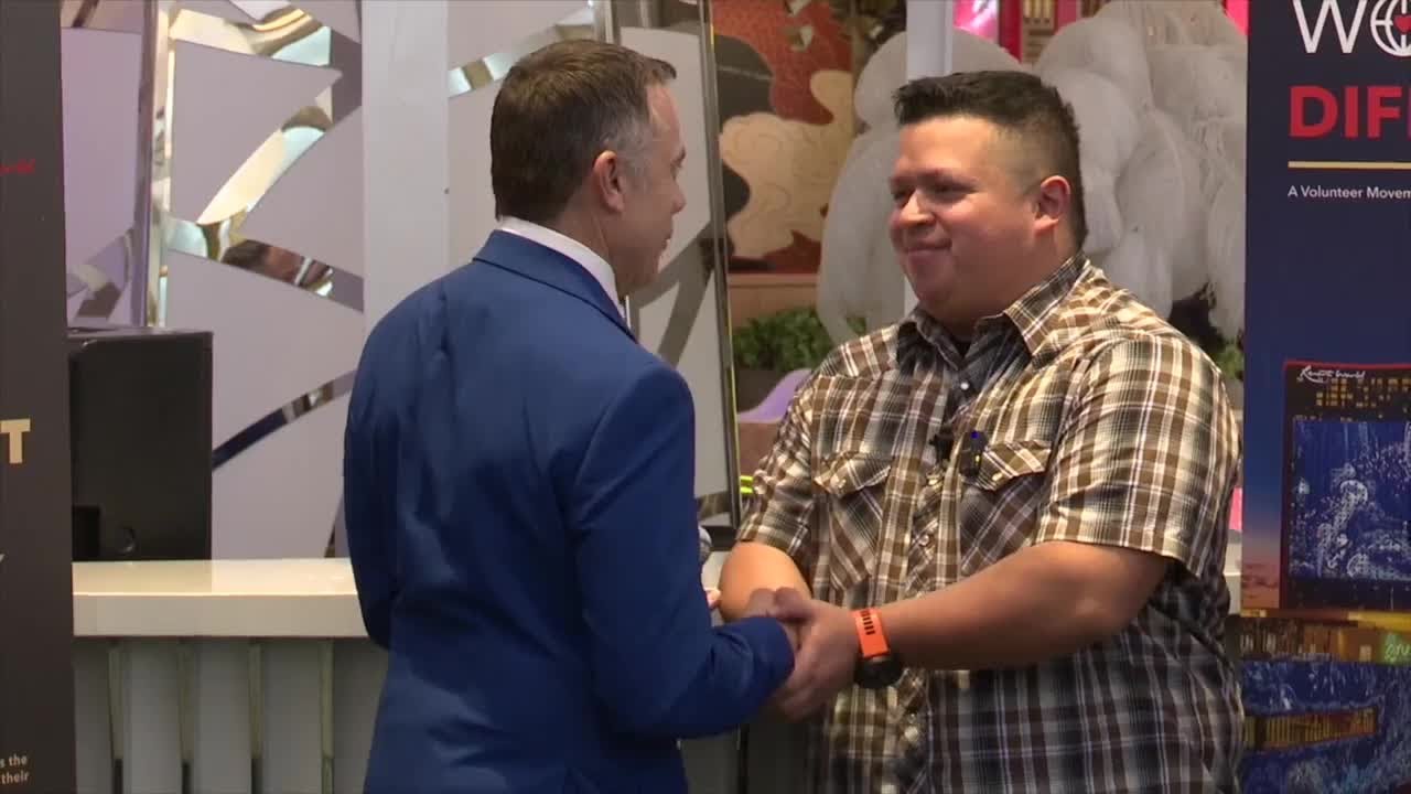 Metro Sergeant honored for helping Cybertruck explosion victims