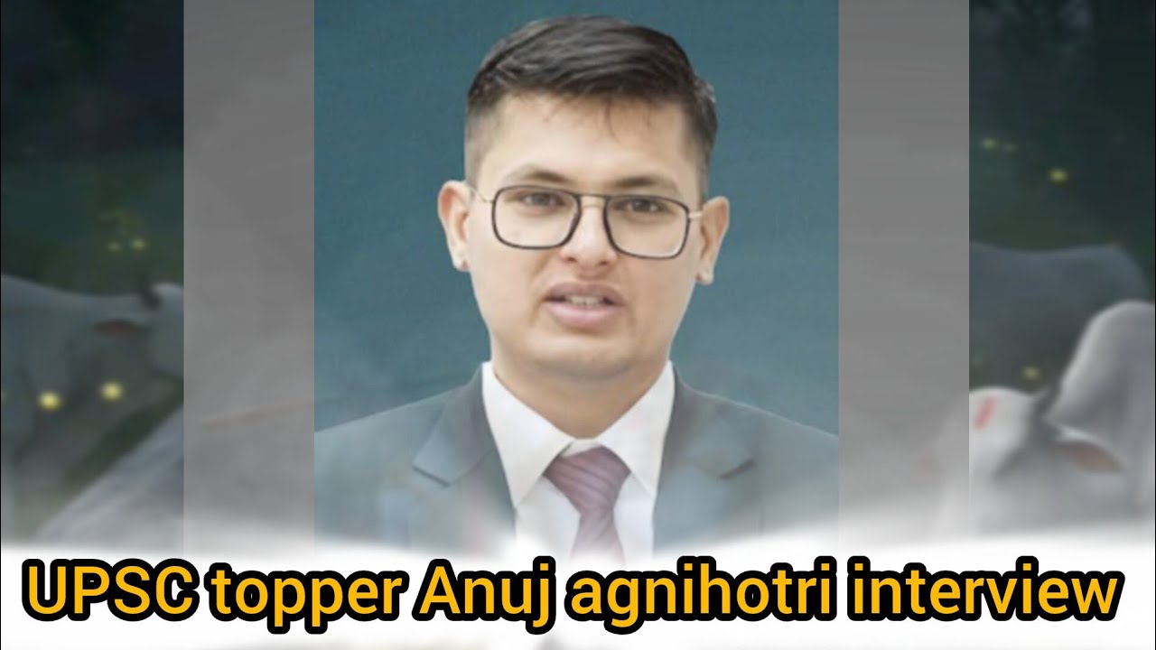 UPSC topper Anuj agnihotri interview 📜||UPSC topper In 2025 @toonpurgurujiIAS #pwupsc