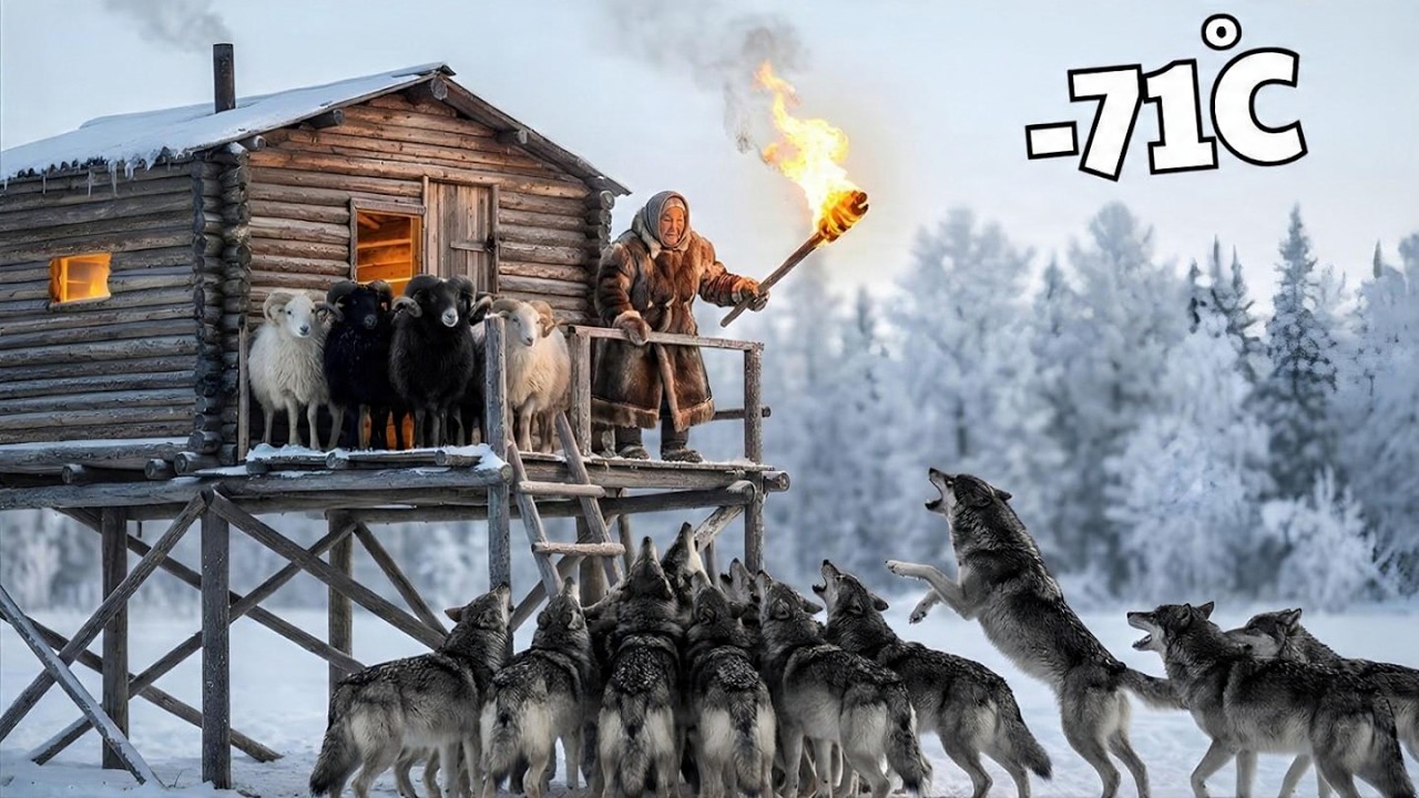 90-Year-Old Grandma vs 1000 Wolves | Unbelievable Survival Story