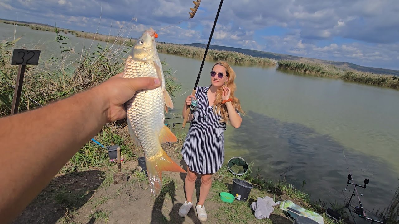 Sotia a prins primul ei PEȘTE MARE 😲 | Aventură în Delta Moldovei