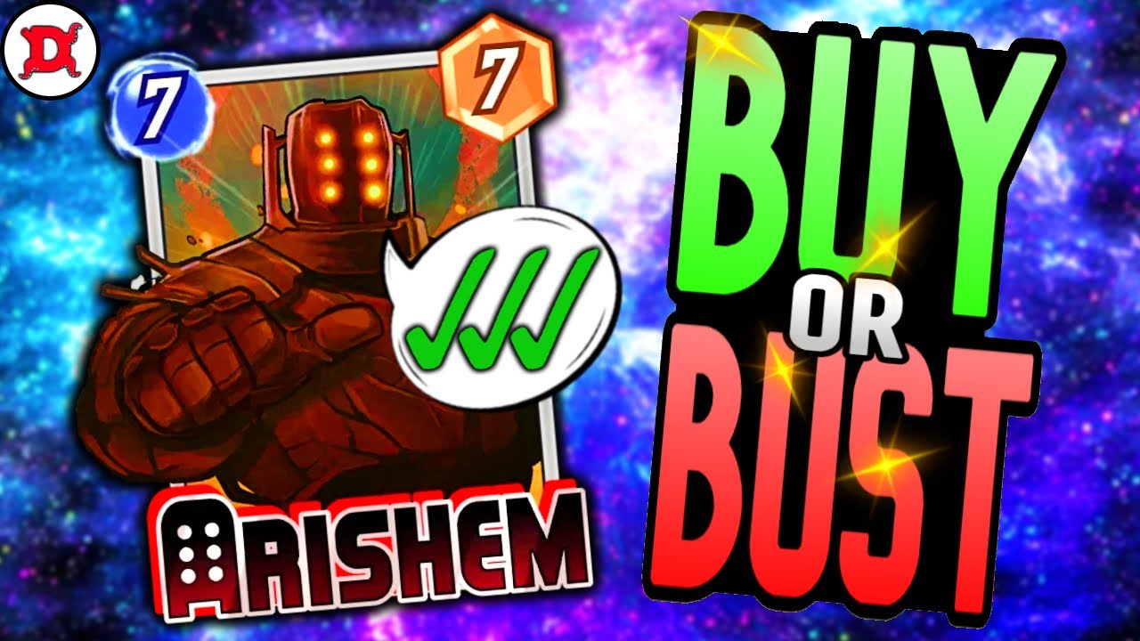 This is Why Arishem is a MUST-HAVE Card | 3 Decks and Card Review | Marvel SNAP