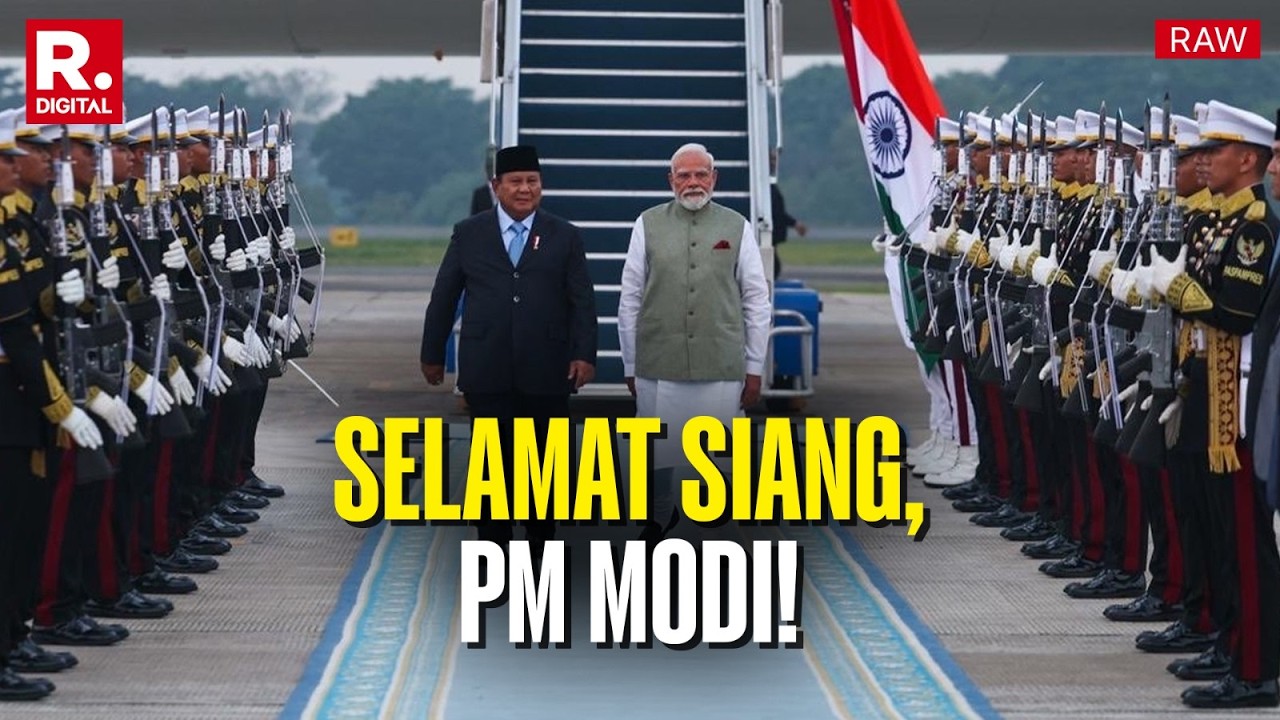 JAKARTA WELCOMES MODI: President Prabowo Subianto Receives PM Modi With Grand Cultural Honors