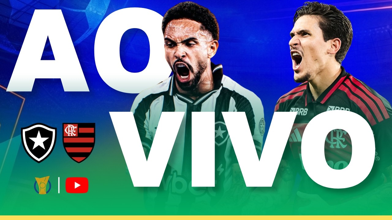 BOTAFOGO X FLAMENGO JOGO AO VIVO - DIRETO DO ESTÁDIO - BRASILEIRÃO 2026 AO VIVO