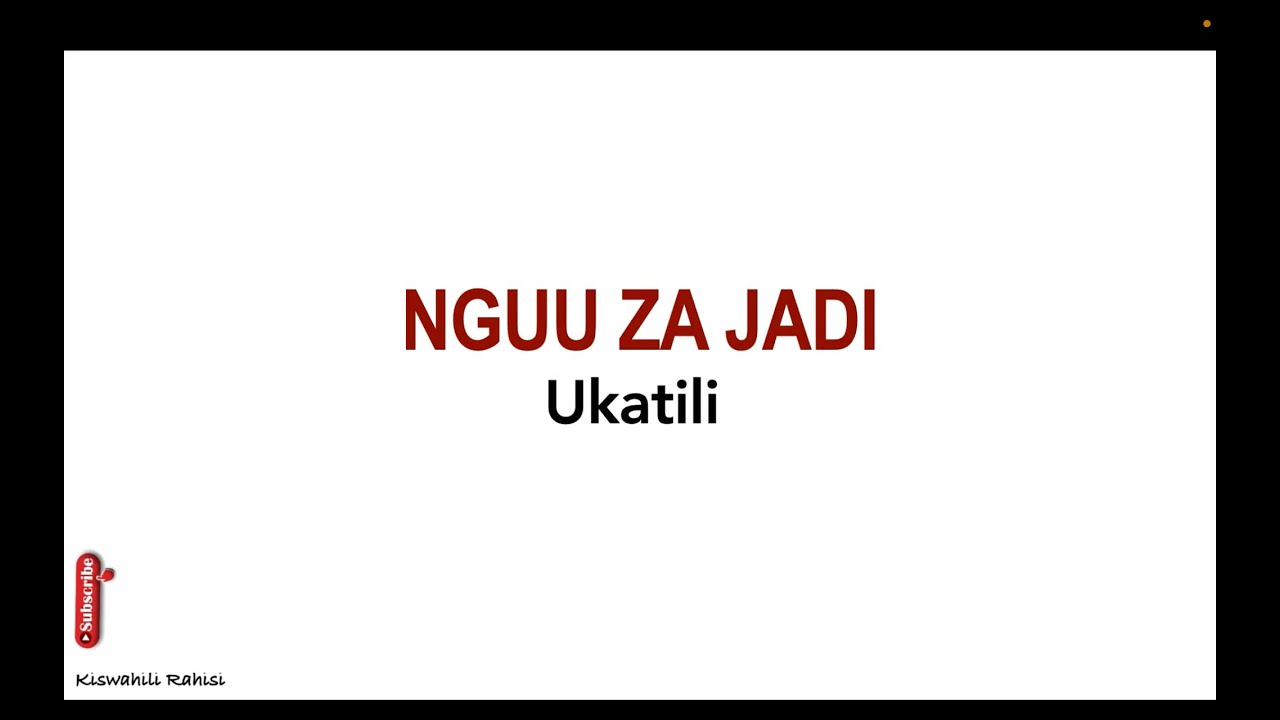 ukatili | ukatili katika nguu za jadi | ukatili katika nguu za jadi | maudhui katika nguu za jadi